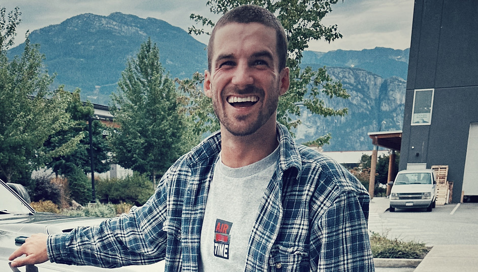 Kody Y Wearing Air Time Tee