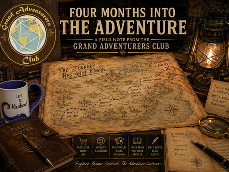 Four Months Into the Adventure: A Field Note from the Grand Adventurers Club