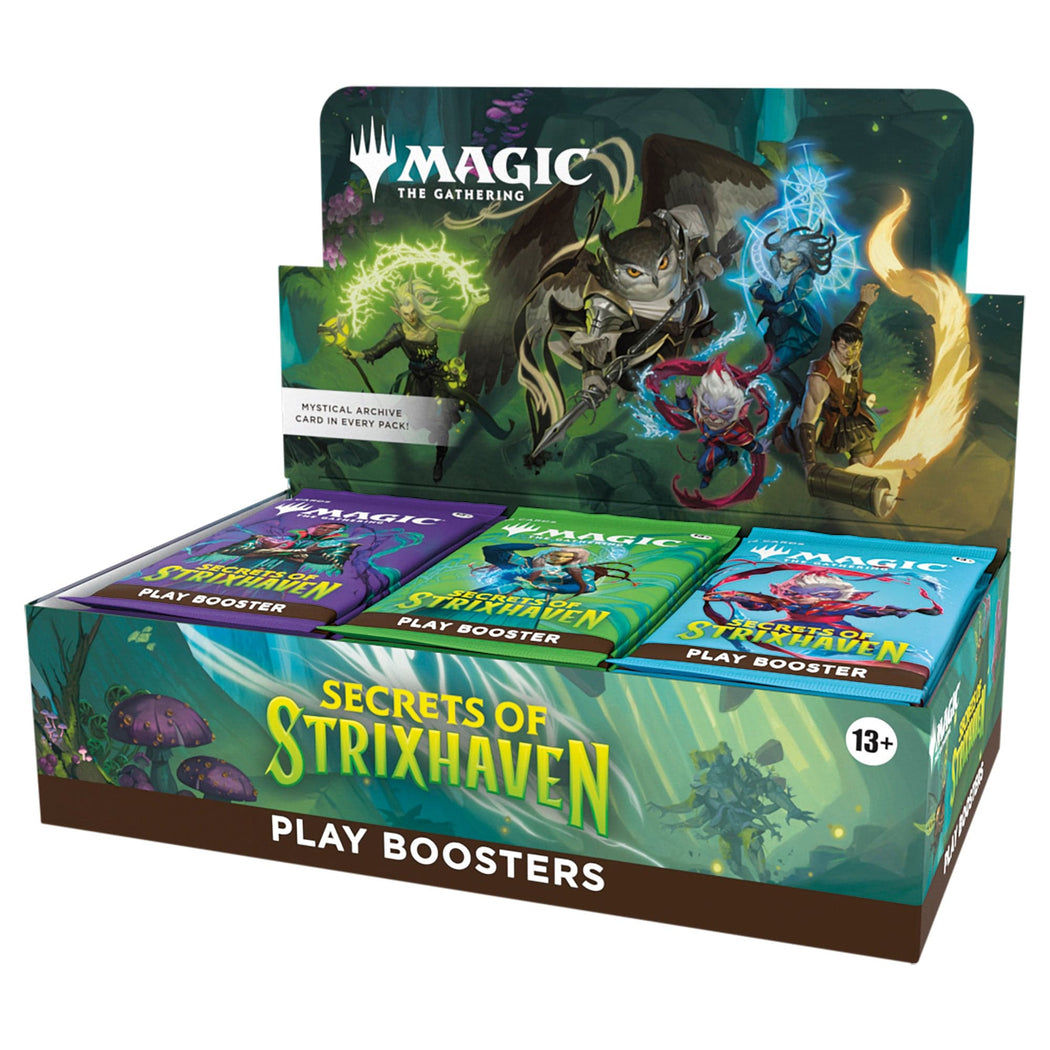 Magic: The Gathering – Secrets of Strixhaven Play Booster Box (30 Packs)