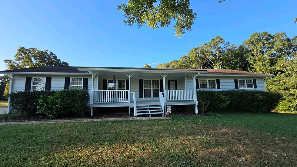 Exterior of the Fayetteville home featured in Kereen Henry’s buyer case study