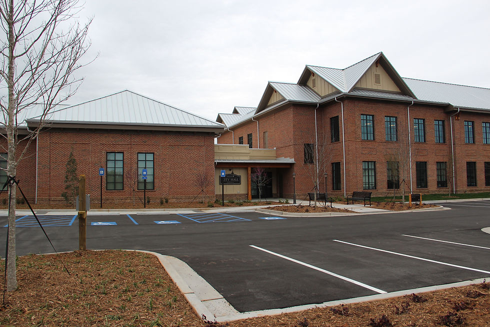 Milton City Hall in Crabapple, Georgia