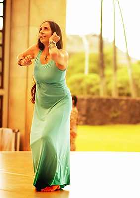 Masterclass Karyne green dress.jpg