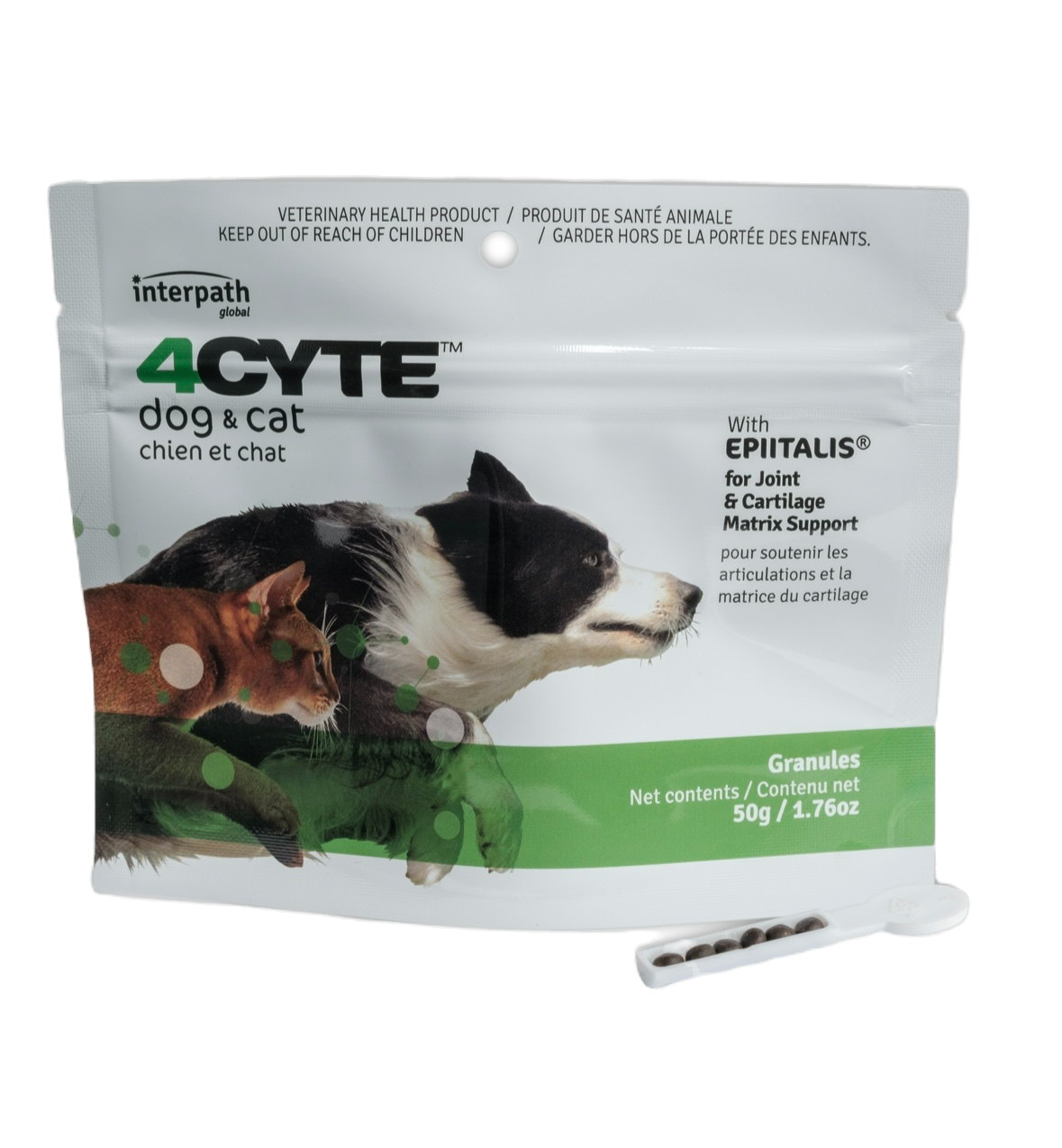 4Cyte dog & cat granules 50g