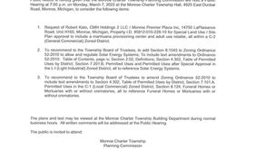 Planning Commission Agenda for 03/07/2022