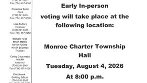 Notice of Early Voting Closure