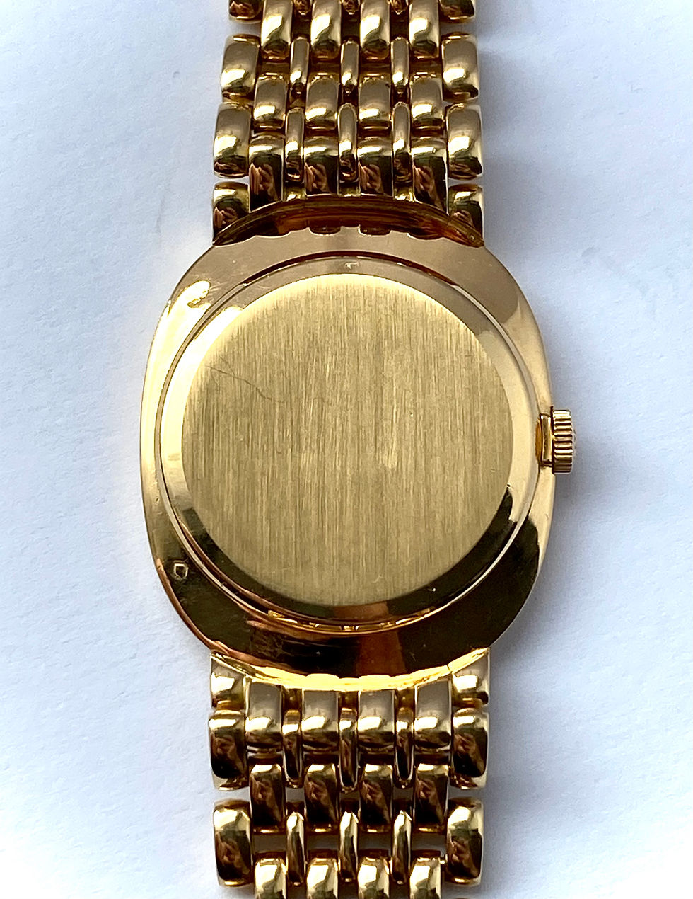 Thumbnail: 1990s Patek Philippe Ellipse 18k Gold Beads of Rice Sigma dial 3848/22 cal 215