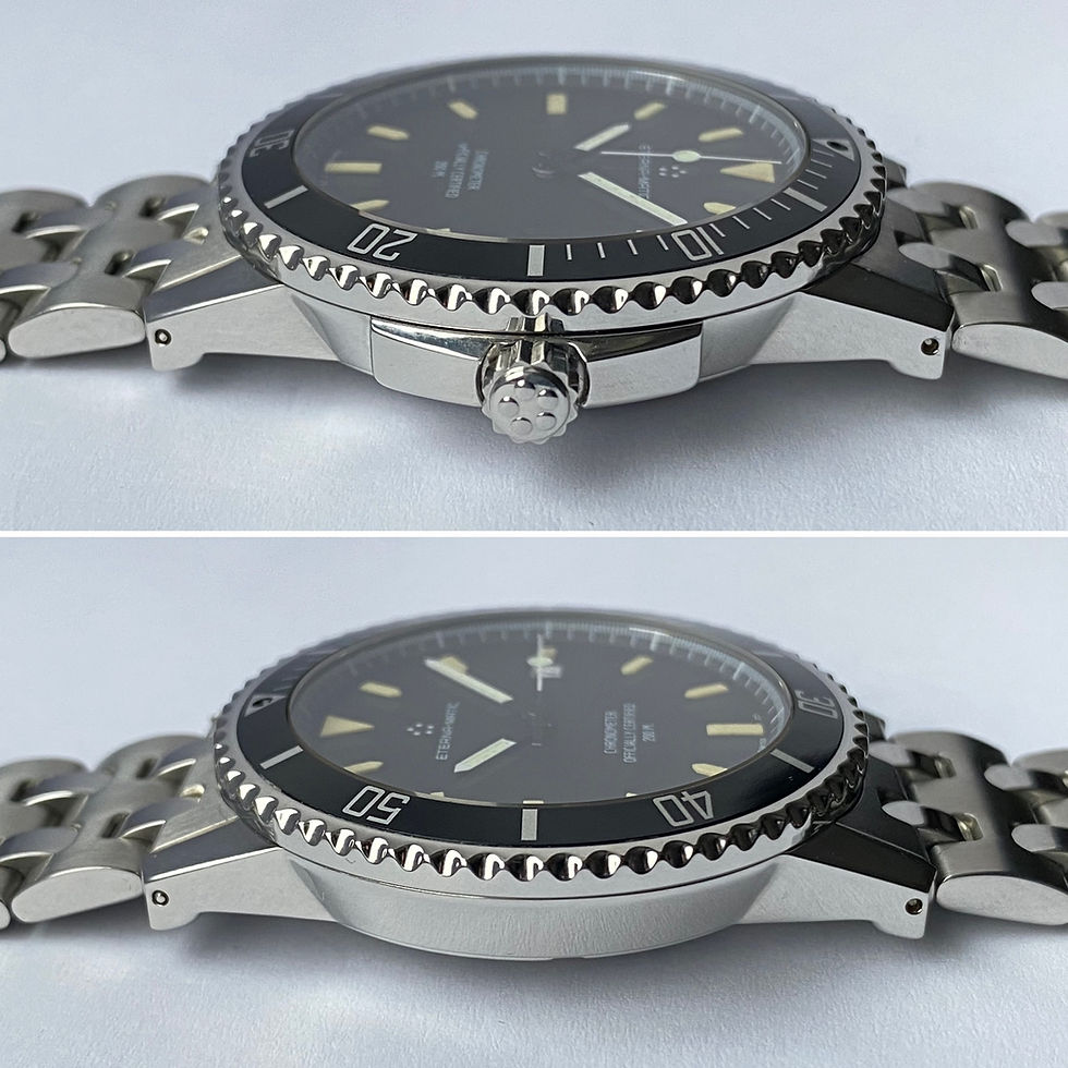 Thumbnail: 1990s Eterna Matic Kontiki 1856 200m Diver watch ref 1400.41 Chrononeter 