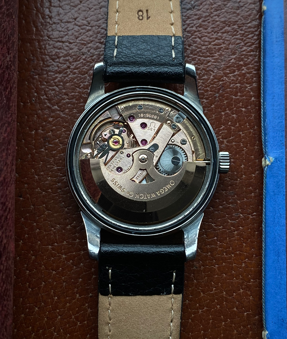 Thumbnail: 1961 Omega Constellation Chronometer Lyre lug watch ref 14393 61 SC cal 561 date