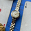 Thumbnail: 1959 Jaeger-LeCoultre rear wind 9ct gold ladies watch 9ct bracelet cal 426/2
