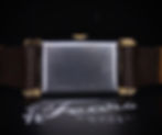 Thumbnail: 1940s Fears Curved Rectangular tank dress watch, model 7015, rolled gold case