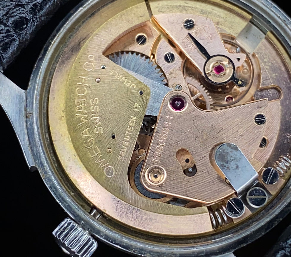 Thumbnail: 1944 Omega Bumper automatic ref 2375-2 cal 28.10 RA Radium numerals