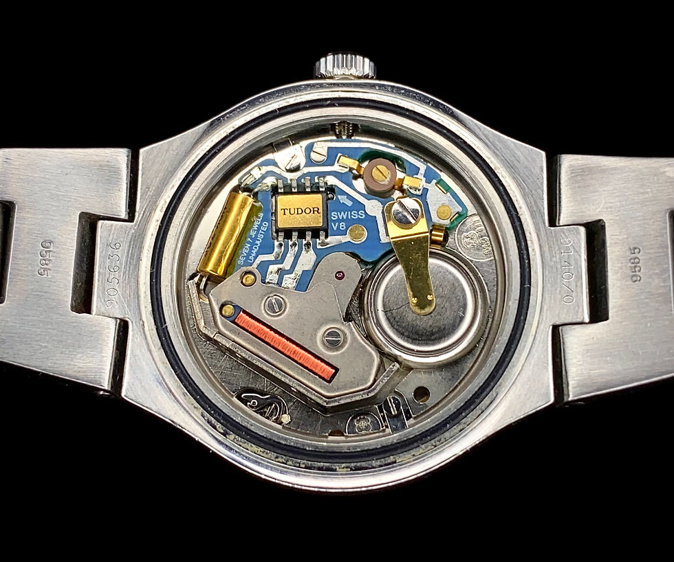 Thumbnail: 1979 Tudor Prince-Quartz Oyster date Ref 9140/0 ESA 1940.111 fluted bezel