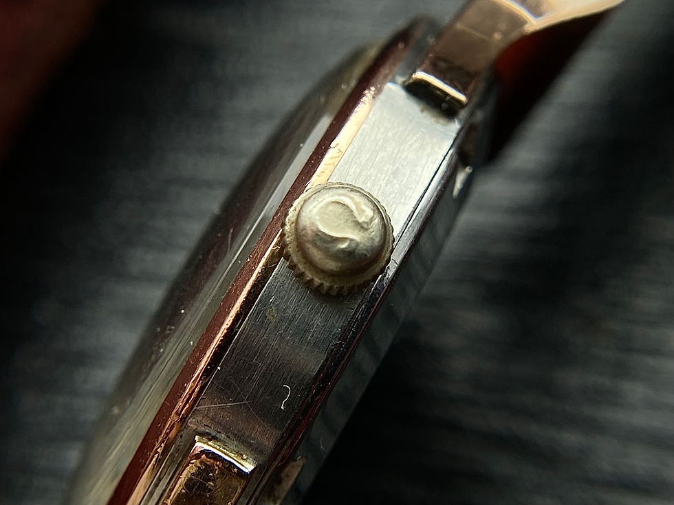 Thumbnail: 1947 Omega Rose gold capped Bumper Automatic ref 2479-5 cal 30.10RA PC