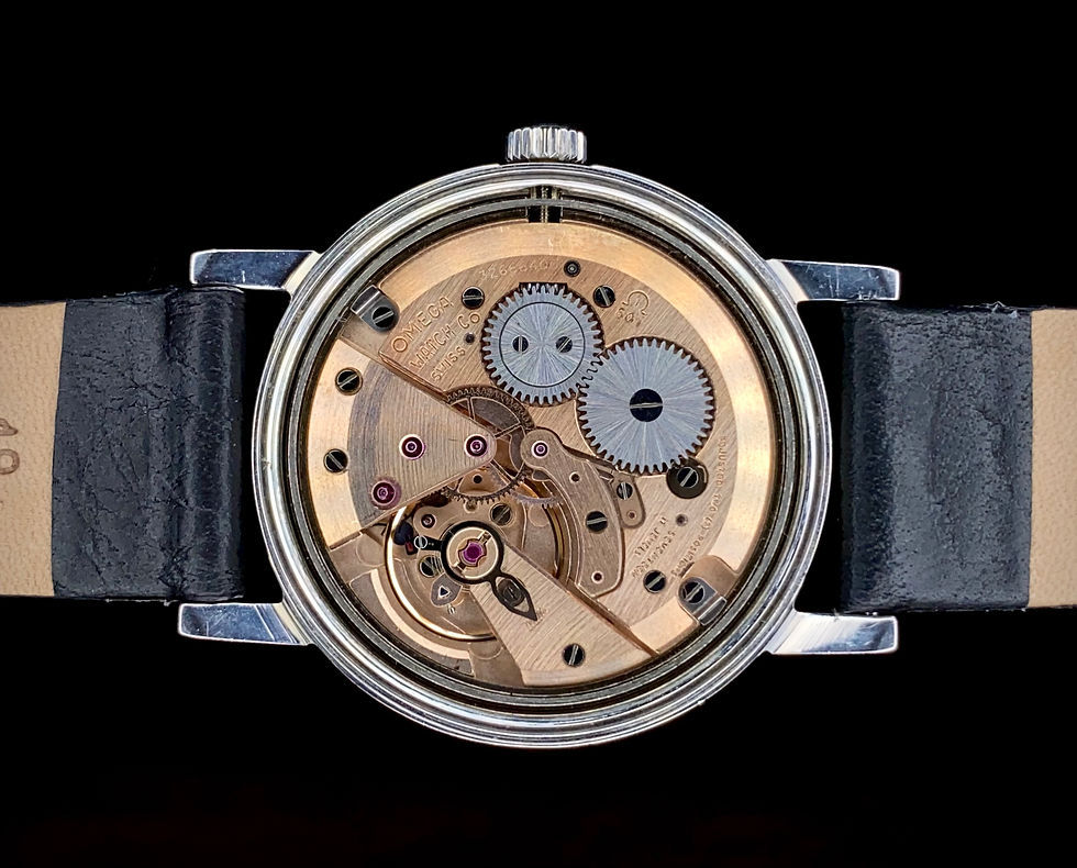 Thumbnail: 1970 Omega Geneve Steel 35mm Blue sunburst dial Ref 135.070, cal 601 serviced
