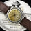 Thumbnail: 1940s Fears Ornate Lug watch, Nickel case, with skeletonised Fears Pipette hands