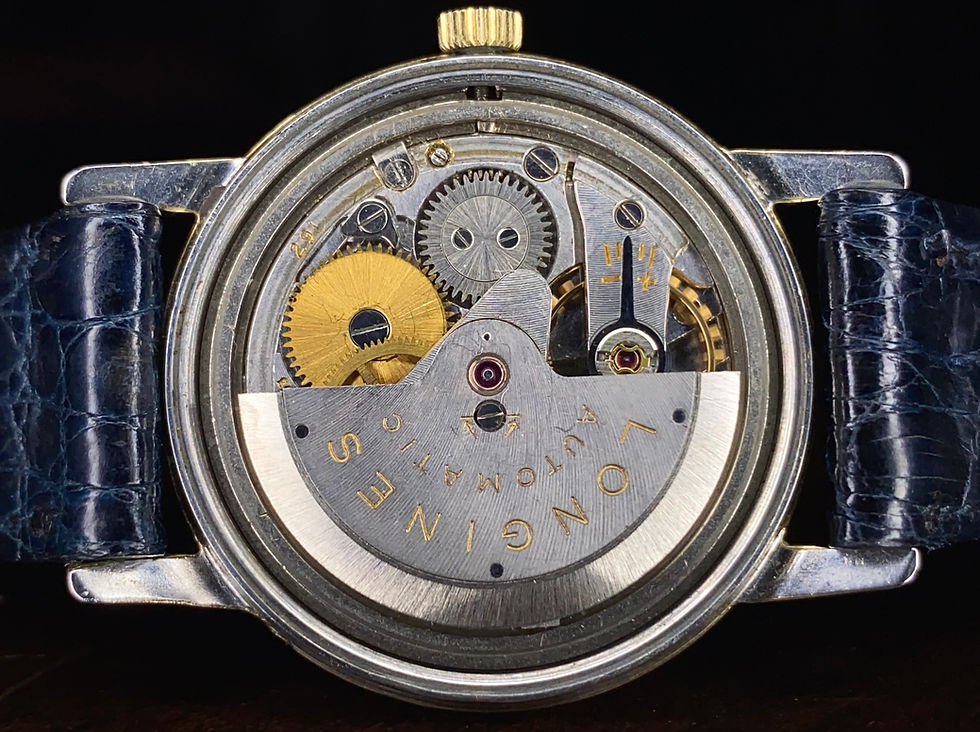 Thumbnail: Rare 1960 35mm Longines Conquest Automatic watch, Reference 9026-3, Calibre 291