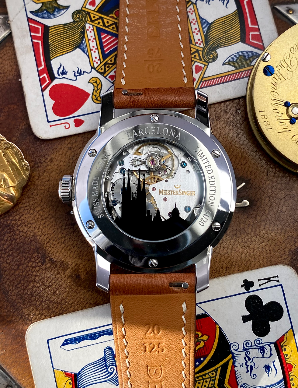 Thumbnail: 2017 Meistersinger No.01 City Edition Barcelona Limited Edition