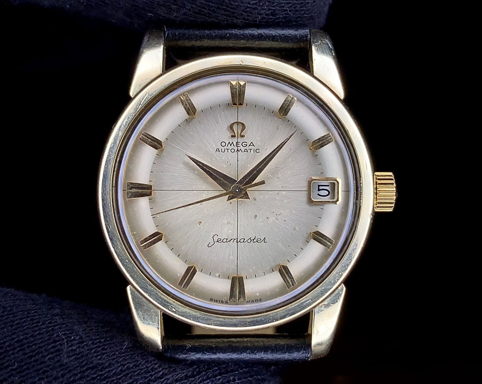 Thumbnail: 1961 Omega Seamaster Gold capped Steel Ref 14762-61 SC Beefy lugs cal 562