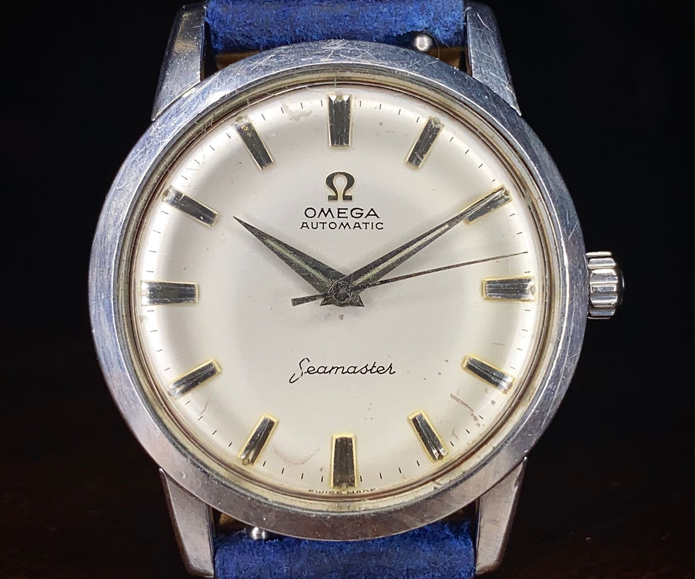 Thumbnail: 1962 Omega Seamaster dress watch, Stainless, Ref 14774 SC-62 cal 552