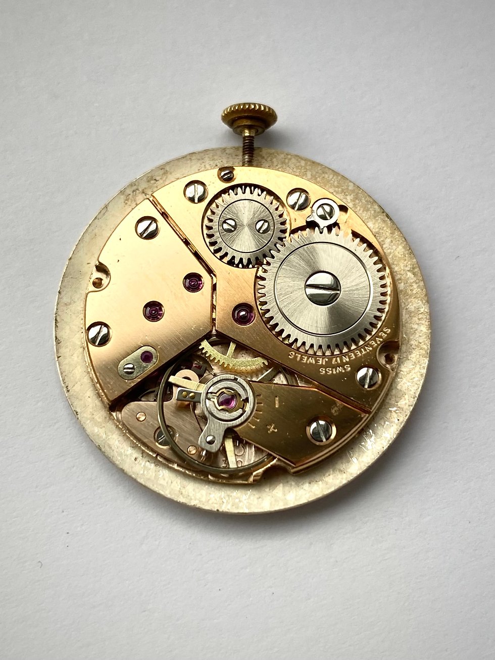 Thumbnail: 1960s Accurist Hexagonal gold plated manual wind gents watch Peseux 320 serviced