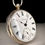 Thumbnail: 1878 Silver open face JW Benson Pocket watch English key wind Fusee 50mm