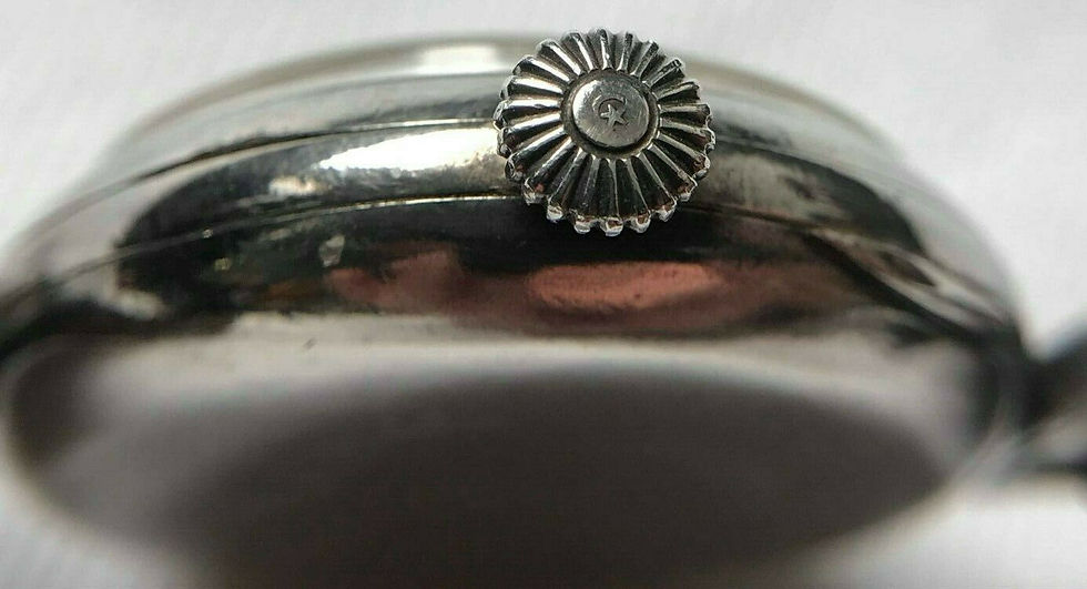 Thumbnail: Concord Solid Sterling Silver Trench watch, with Concord 243N movement