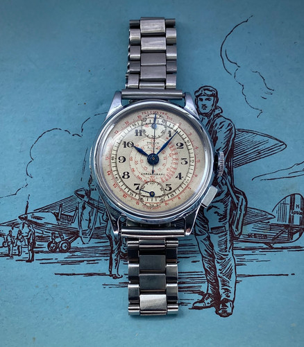 Cal 134 Pierce Watch Company 1941 Pierce WW2 RAF Issue 6E - Main Image