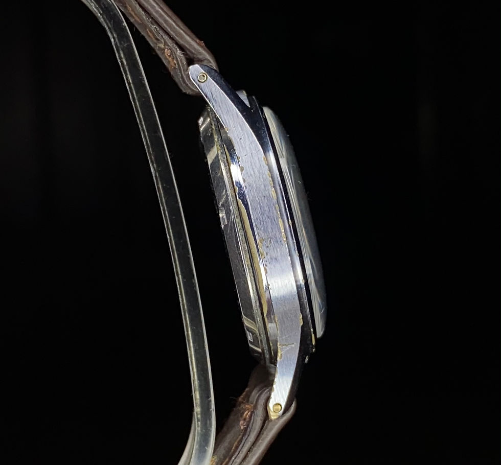 Thumbnail: 1950s Leonidas Doctors or Tool watch, Syringe hands and Radium lume dial AS 1187