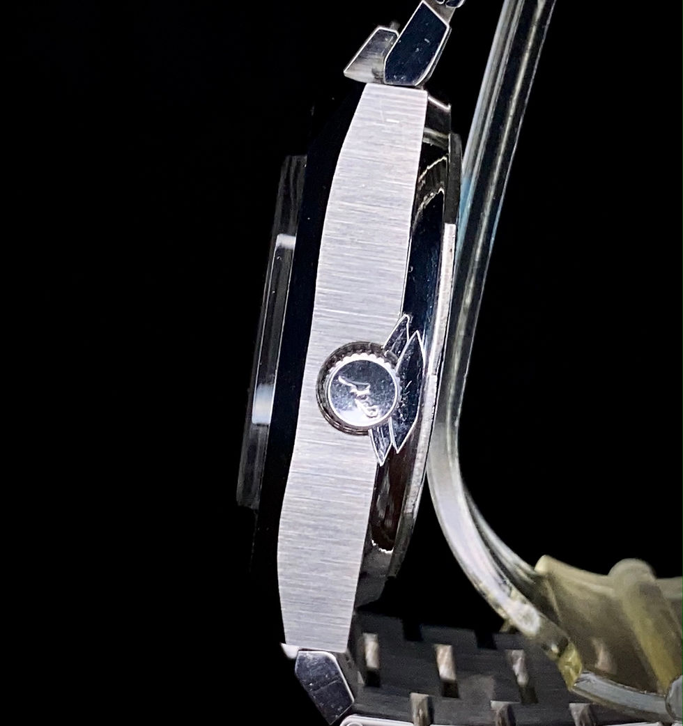 Thumbnail: NOS 1970 Mido Multi Star TV dial watch, Ref 1879, Stainless, Automatic ETA 2780