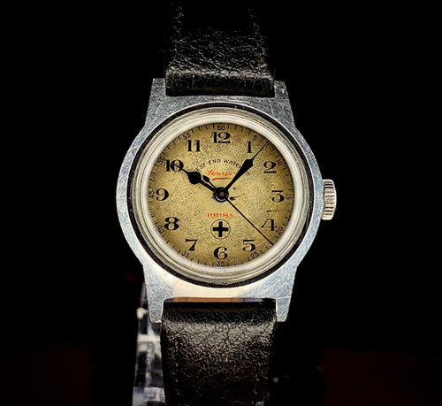 VintageM WEST END WATCH PRIMA Sowar 英軍官有 1940s West End Watch Co Sowar Prima Civil Service India