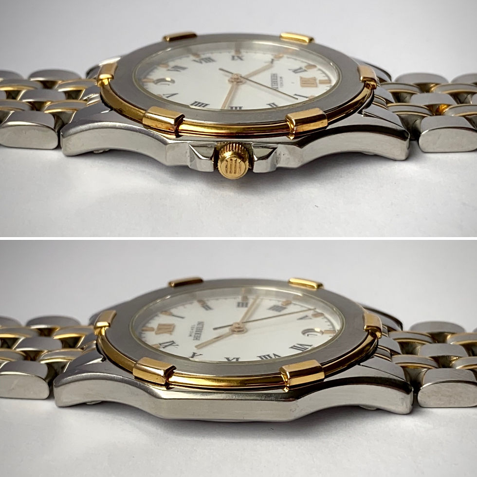Thumbnail: 2018 Michel Herbelin Watch ref 12442.B ETA 955.412 Sapphire crystal