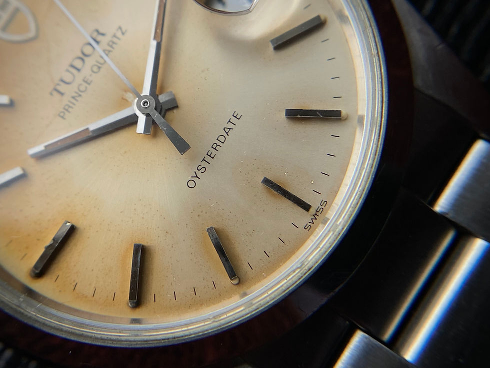 Thumbnail: 1988 Tudor Prince-Quartz Oysterdate ref 91520 Steel 34mm case ETA 954.112