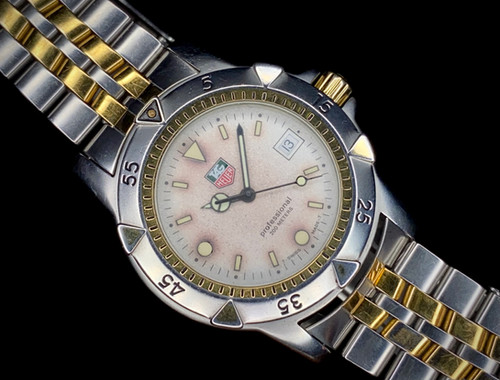 1990s Tag Heuer Professional 1500 series Quartz 38mm ref