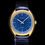 Thumbnail: 1976 Gubelin 18ct gold dress watch blue sunburst dial Ref 18-120 Pesuex 7000
