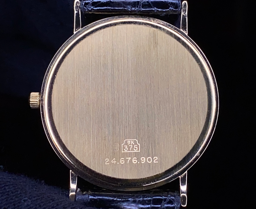 Thumbnail: 1990s Longines Presence 9ct gold dress watch quartz Ref 3979 150 L150.2