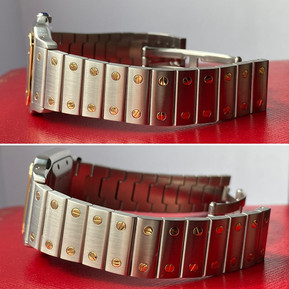 Thumbnail: 2000s Cartier Santos Galbee ref 2319 Millennium dial 29mm Two-Tone W20041C4