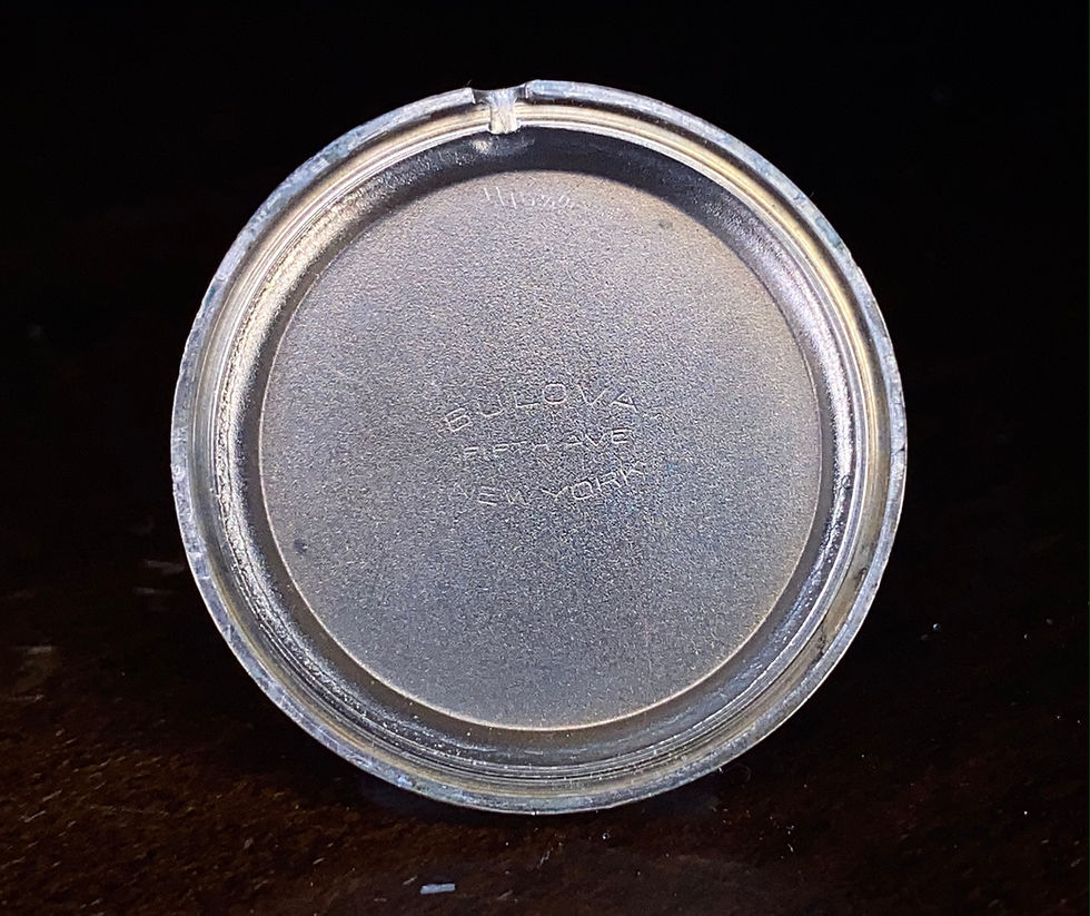 Thumbnail: 1949 10k RGF Bulova His Excellency AA Factory Special Tenpin bowling dial, 10 BH
