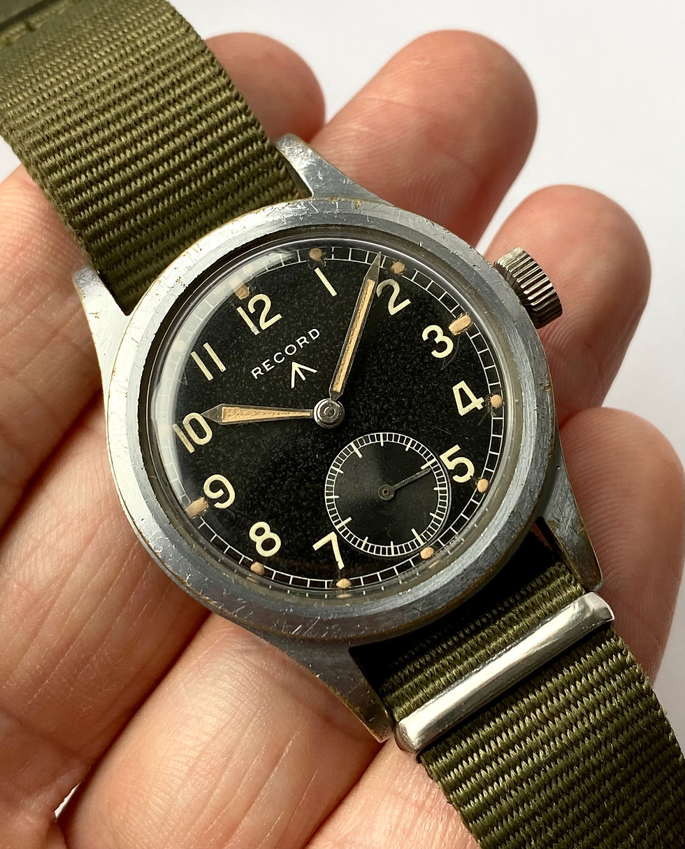 1945 WW2 Record Dirty Dozen WWW British Army Issue Military watch