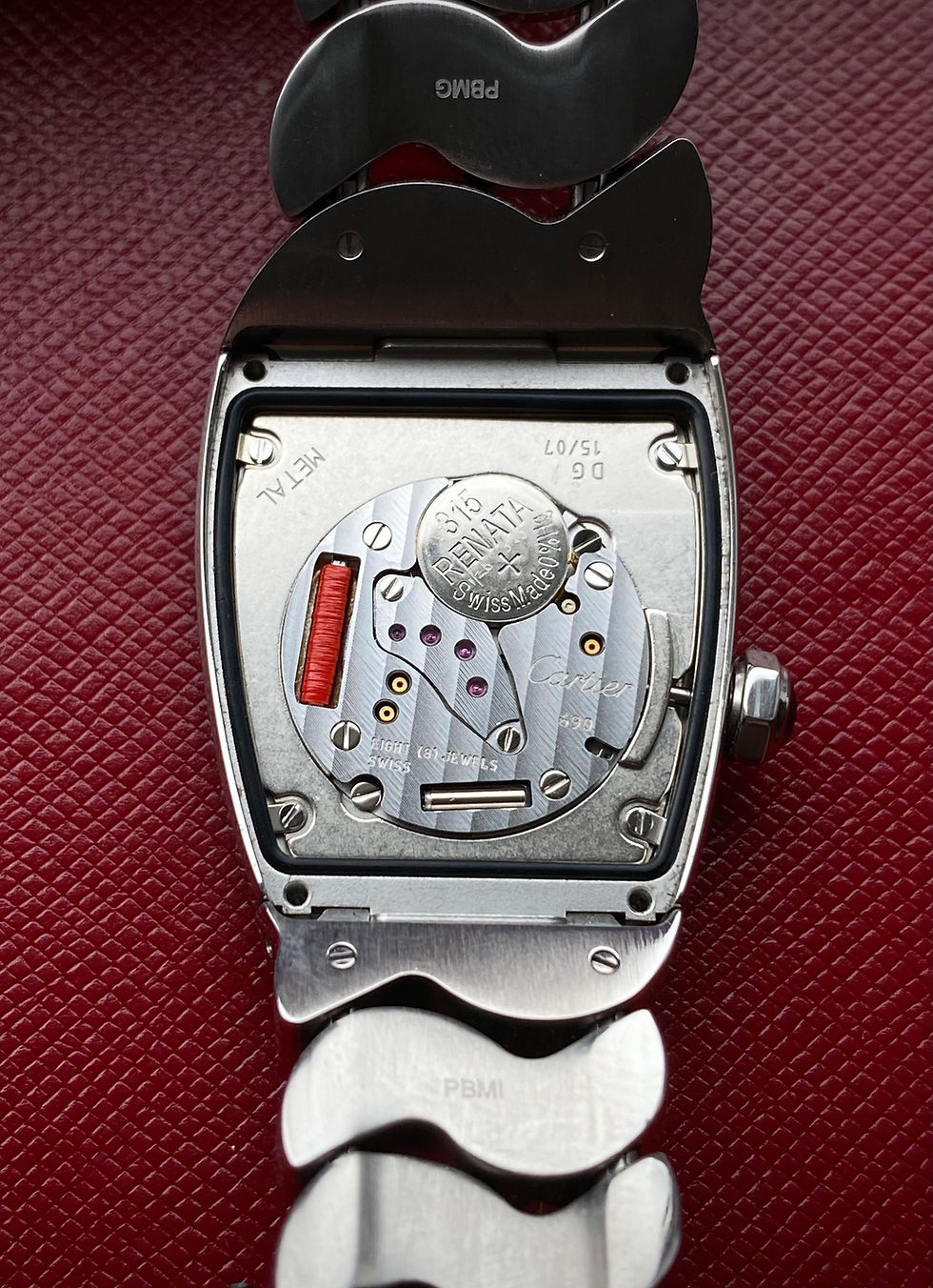 Thumbnail: 2012 Cartier La Dona watch ref 2835 Steel case, Cartier 690 Quartz, Box & Papers