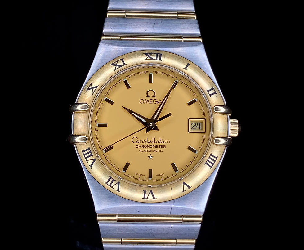Thumbnail: 2000s 36mm Omega Constellation 368.1201 Two Tone Stainless 18ct gold Auto watch