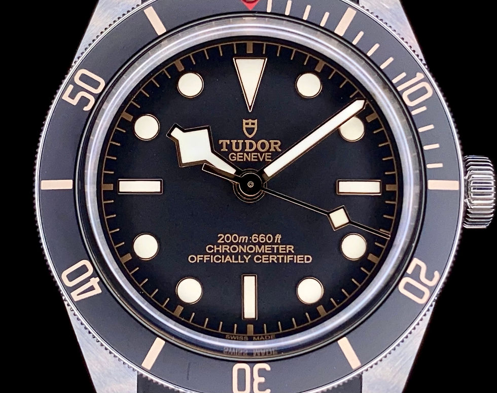 Thumbnail: 2021 Tudor Black-Bay 58 black dial diver watch ref 79030N box and papers