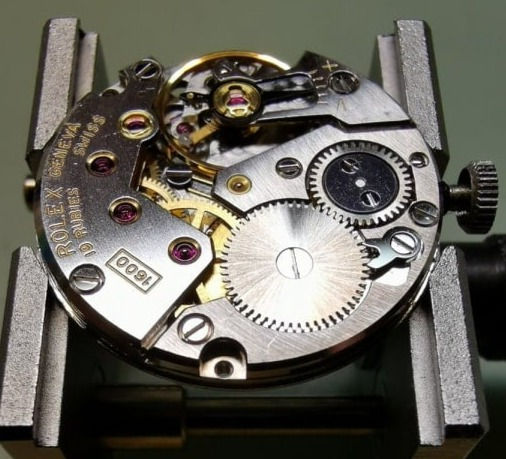 Thumbnail: Vintage 1970s White Gold Rolex Cellini Reference 4714, Rolex cal 1600