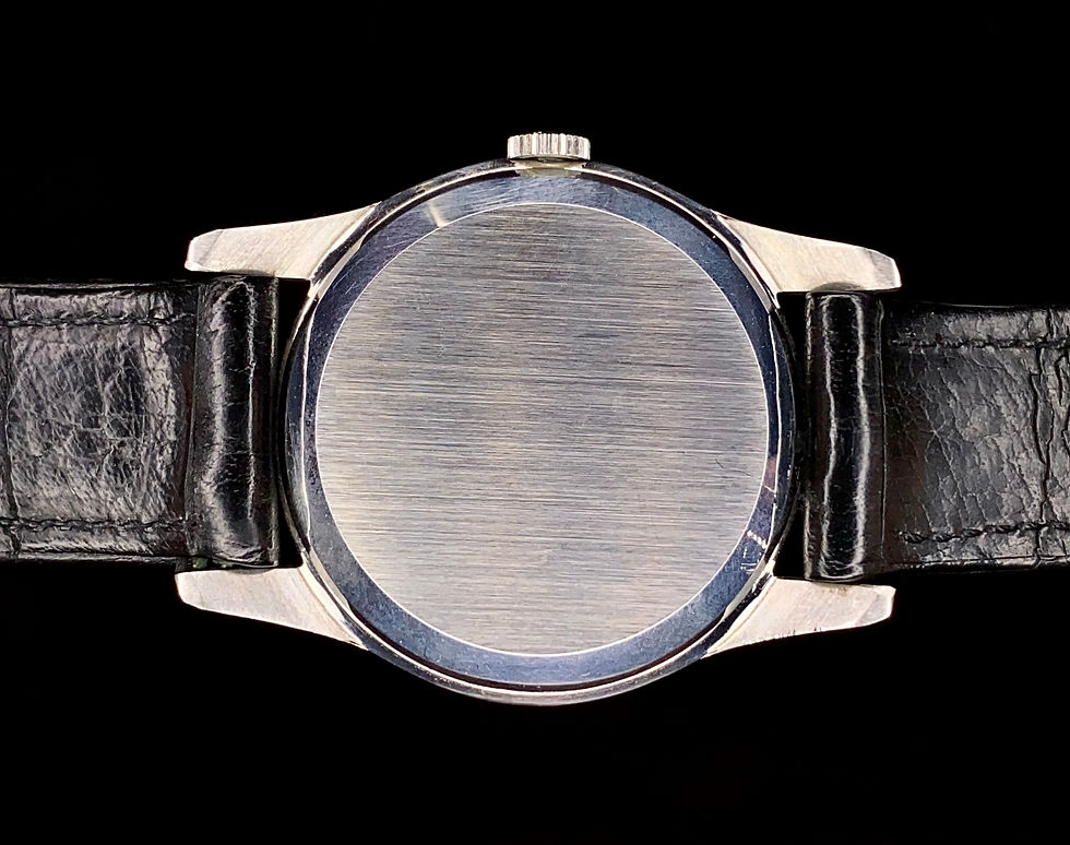 Thumbnail: 1956 Omega 35mm Steel watch ref 2800-1P, cal 266, box, paperwork, original strap