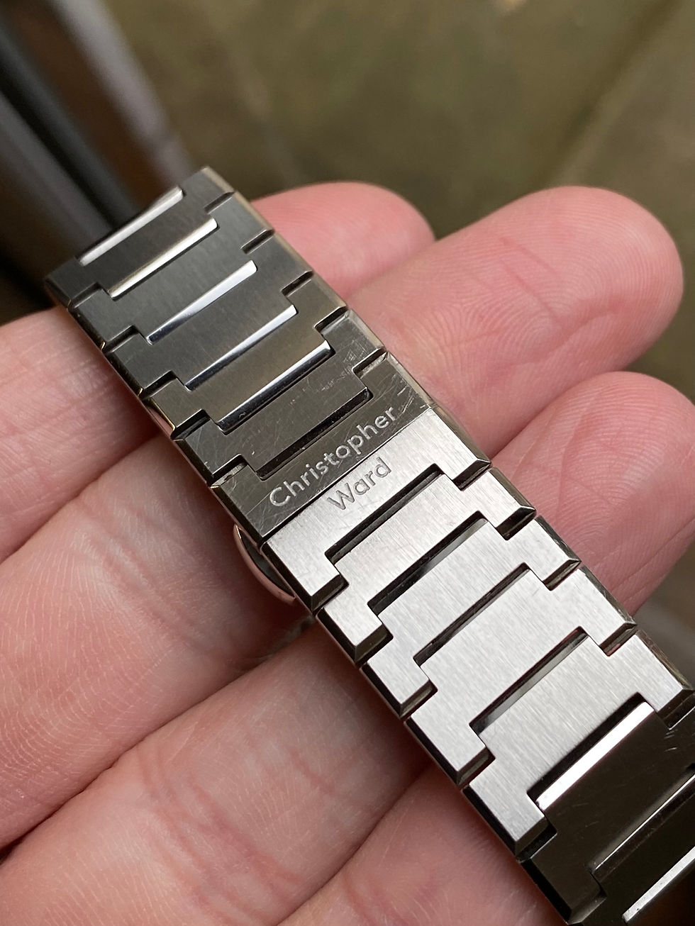 Thumbnail: May 2023 Christopher Ward Twelve 40mm Glacier blue Steel bracelet full set