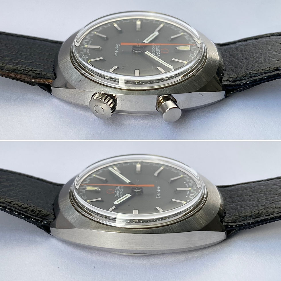 Thumbnail: 1969 Omega Geneve Chronostop ref 145.009 Omega Hole in One Club Box & Papers