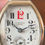 Thumbnail: 1920/30's Art Deco Silver JW Benson Tonneau watch, 26mm x 33mm, all original