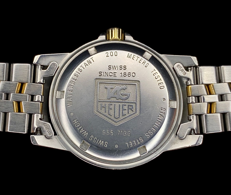 Thumbnail: 1990s Tag Heuer Professional 1500 series Quartz 38mm ref 955.713G