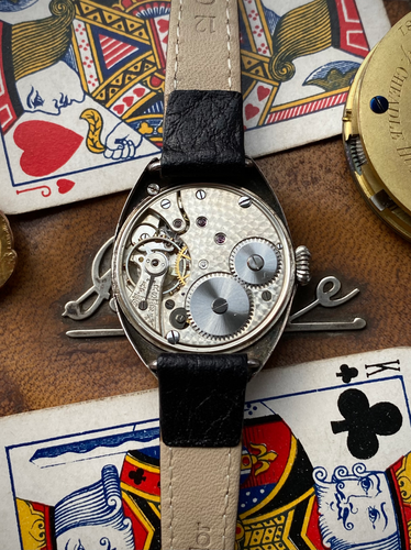 Cadran, Bague De Mouvement Et Boîtier Pour Calibre AS 984 - 34.60mm - Pièce Horlogerie NOS