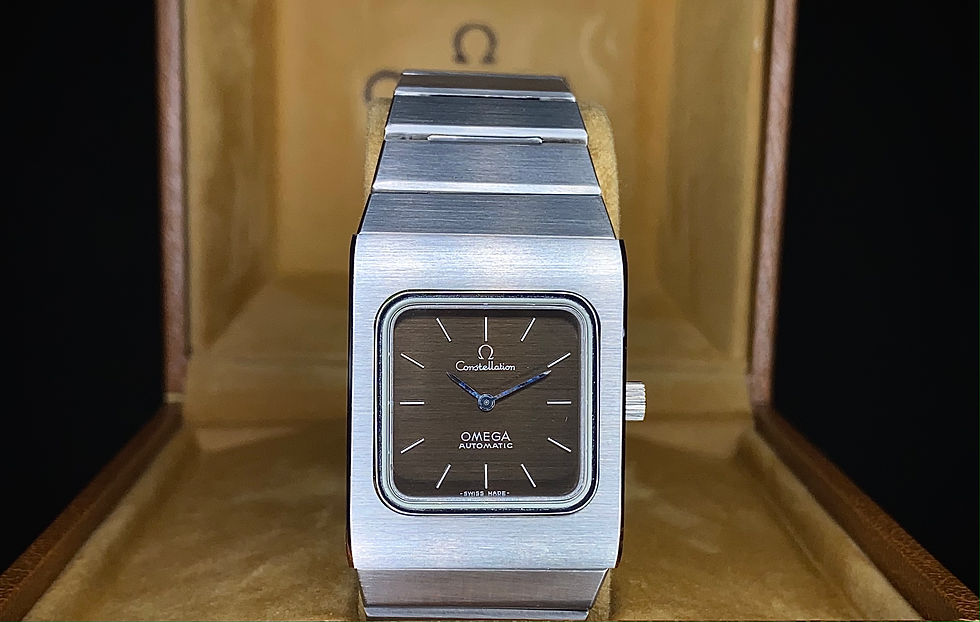 Thumbnail: 1978 Omega Constellation Cal 663 Automatic, Stainless dress watch, Ref 555.0012