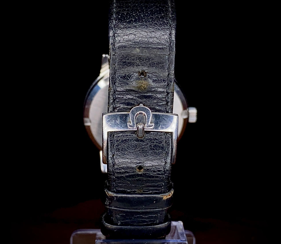 Thumbnail: 1972 Omega Geneve Date Silver Dial Ref 1360098 cal 613 serviced strap & buckle